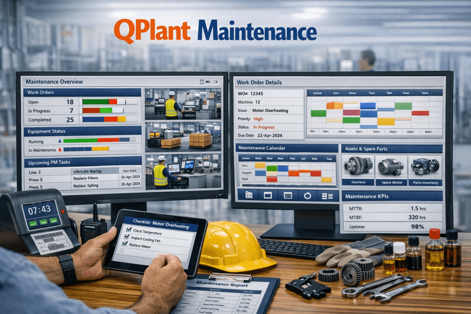 QPlant Maintenance